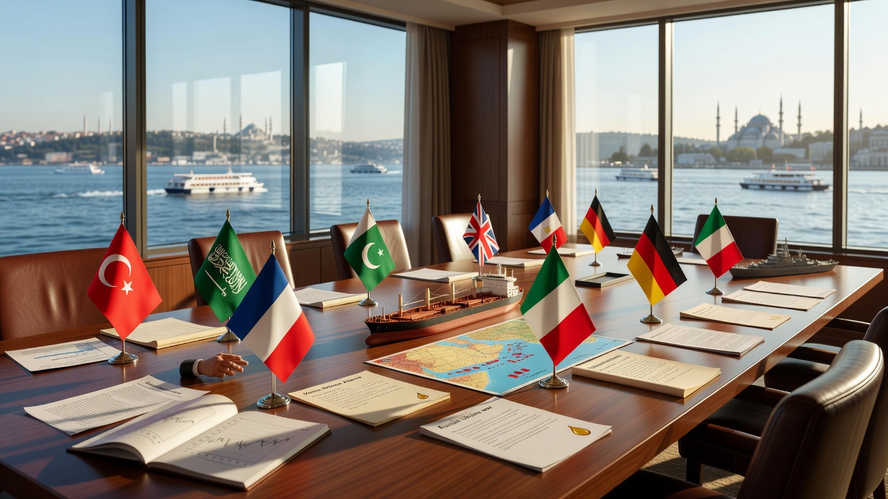 New Eight-Nation Bloc Pushes Diplomacy Over Hormuz Shipping Crisis