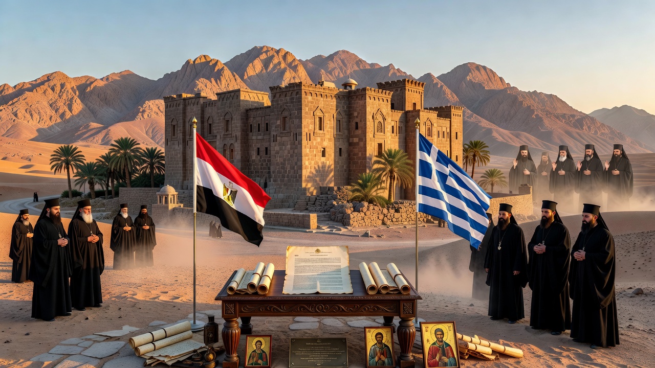 Egypt and Greece Sign Deal Securing Saint Catherine Monastery's Legal Status